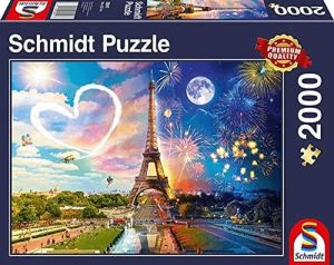 SCM58941 - Puzzle Paris jour et nuit – 2000 pièces