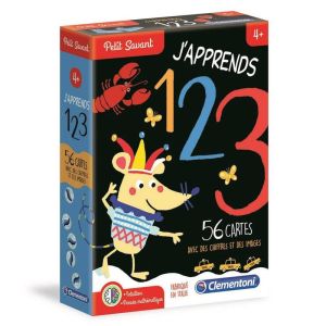 CLE52449 - Jeu éducatif – J'apprends 123