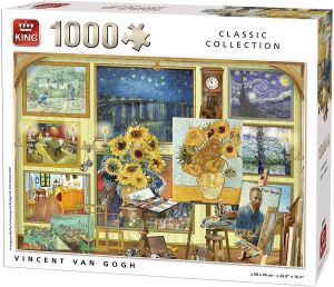 KING55865 - Puzzle de Vincent VAN GOGH – 1000 Pièces