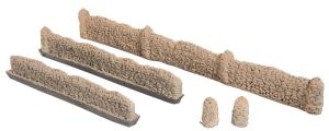 NOC58283 - Accessoire pour diorama longueur 104 cm - Murs de pierres naturelles