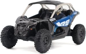 DCM60005 - Véhicule tout terrain de couelur bleu noir et gris - CAN-AM Maverick X3 X rs Turbo RR
