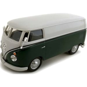 Véhicule de couleur blanc et vert – VW T1 transporter