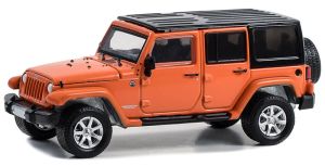 GREEN62010-E - Voiture sous blister du film Cold pursuit de 2019 - JEEP Wrangler Unlimited 2010