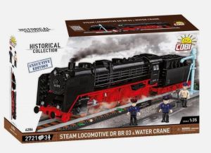 COB6286 - Jeu de construction - 2721 pcs - Locomotive à vapeur DR BR 03 avec fontaine à eau