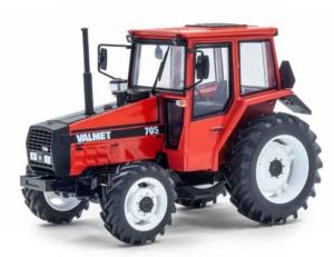Tracteur limitée à 500 pièces cabine de couleur rouge - VALMET 705 1983-1989