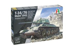 ITA6570 - Maquette à assembler et à peindre - T-34/76 Mod.43