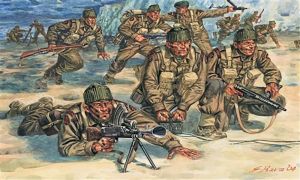 ITA6064 - Maquette à peindre - Commandos Britanniques