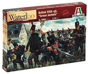 ITA6083 - Maquette à peindre - WATERLOO (200 ans) 95e rgt. Vestes vertes