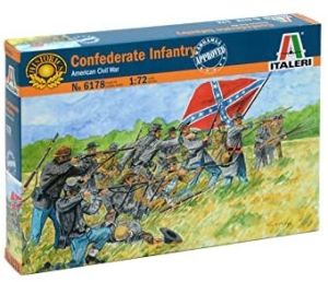 ITA6178 - Maquette à peindre – Infanterie Confédérée