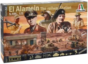 Maquette à assembler et à peindre - El Alamein War – Set de Bataille