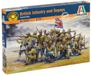 ITA6187 - Maquette à peindre - Infanterie Britannique et Sepoys