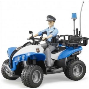 BRU63010 - Policier équipée d'un quad police et d'accessoires