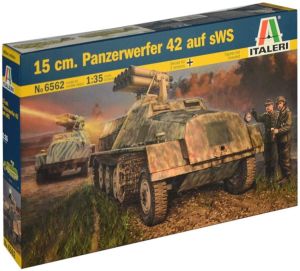 ITA6562 - Maquette à assembler et à peindre - 15 cm. Panzerwerfer 42 auf sWS