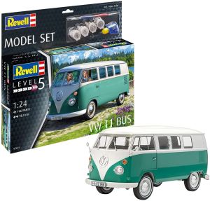 REV67675 - Maquette avec peinture à assembler  - VW T1 bus