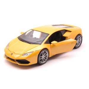 NEW71263G - Voiture de couleur jaune - LAMBORGHINI Huracan LP 610-4