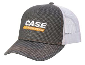 721264 - Casquette CASE IH Construction de couleur grise avec arrière en filet blanc