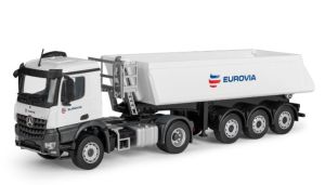 CON78202/06 - Camion avec benne aux couleurs EUROVIA - MERCEDES Arocs 4x2