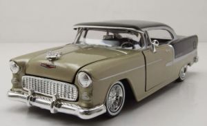MMX79031GOLD - Voiture de 1955 couelur doré et noire - CHEVROLET Bel Air