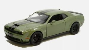 MMX79350VERT - Voiture de 2018 couleur verte - DODGE Challenger SRT Hellcat