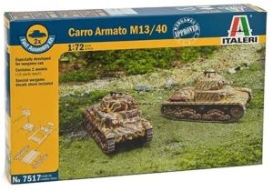ITA7517 - Maquette à assembler et à peindre - Carro Armato M13/40 montage rapide