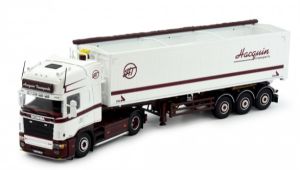 TEK81405 - Camion avec remorque 3 essieux HACQUIN – SCANIA 164 TOPLINE 4x2
