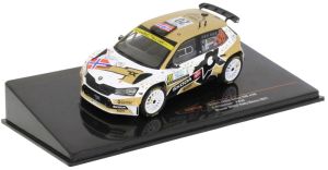 IXORAM827 - Voiture du Rallye Monza 2021 MIKKELSEN/HALL N°20 - SKODA Fabia RALLY 2 EVO