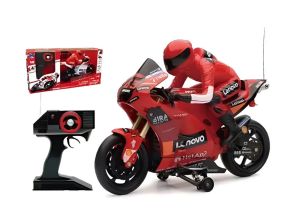 NEW83005 - Moto radiocommandé - Moto GP pilotée par Francesco BAGNAIA -  DUCATI Desmosedici #63