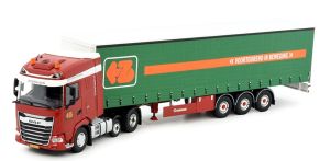 TEK83564 - Camion avec remorque du transporteur ZIJDERLAAN - DAF XG 4x2