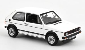 NOREV840048 - Voiture de 1976 couleur blanche – VW Golf GTI