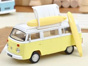 NOREV841109 - Van de 1973 couleur jaune pastel - Jet Car - VW Combi T2 camper