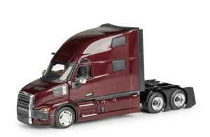 CON85005/0 - Camion solo avec toit surélevé et cabine couchette couleur rouge foncé  - MACK Pioneer 6x4