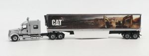 DCM85769 - Camion avec remorque déco CAT - INTERNATIONAL Lonestar Spleep 6x4