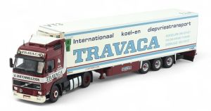 TEK85998 - Camion avec remorque frigorifique - TRAVACA - VOLVO FH01 Gl. 4x2
