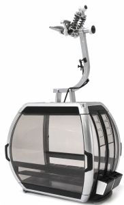 JC88500 - Cabine OMEGA V couleur grise - 10 pers.