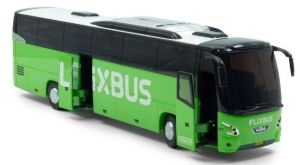 HOL8-1215 - Autocar de couleur vert VDL Futura Flixbus Kupers