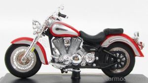 MST18-YAMRO - Moto de 2001 rouge et grise – YAMAHA Road Star
