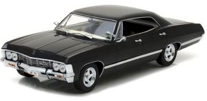 GREEN84035 - Voiture de 1967 couleur noire – CHEVROLET impala sport sedan