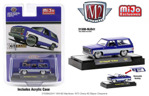 M2M-31500MJS41 - Voiture de 1973 couleur bleu-violet - CHEVROLET K5 blazer