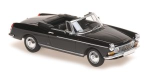 Voiture cabriolet de 1962 couleur noire - PEUGEOT 404