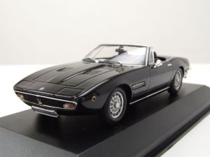 MXC940123331 - Voiture cabriolet de 1969 couleur noir - MASERATI Ghibli Spyder