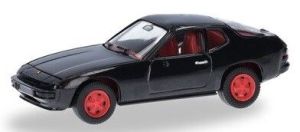 HER956536 - Voiture de couleur noir - PORSCHE 924 SpiWa 75 ans