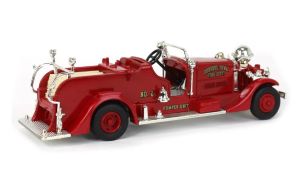 ERT9593 - Objet publicitaire Tirelire - Voiture de pompiers Ahrens-Fox 1937