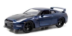 JAD97037 - Voiture du film Fast & Furious 7 couleur bleu – NISSAN GT-R de 2009