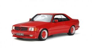 OT995 - Voiture de 1986 couleur rouge – MERCEDES W126 560 SEC WIDE BODY