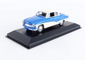 MXC940015920 - Voiture coupé de 1958 couleur bleue et blanche – WARTBURG A311
