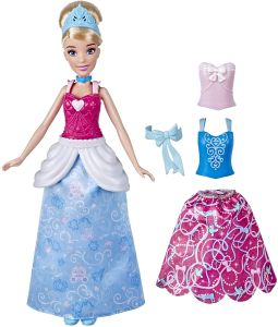 Poupée Cendillon avec différentes tenues Disney Princesse