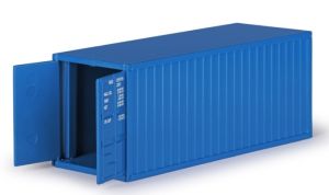 CON99928/17 - Accessoire couleur bleu - Container 20 Pieds