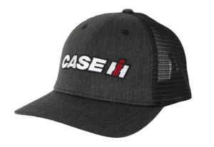 A3355 - Casquette de couleur grise avec arrière en maille noir – CASE IH
