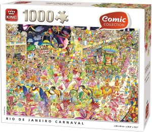 KING55926 - Puzzle du Carnaval de Rio de Janeiro 1000 Pièces