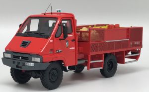 Véhicule des Marins Pompiers de Marseille RENAULT B110 4x4 TMH BMPM modèle en résine